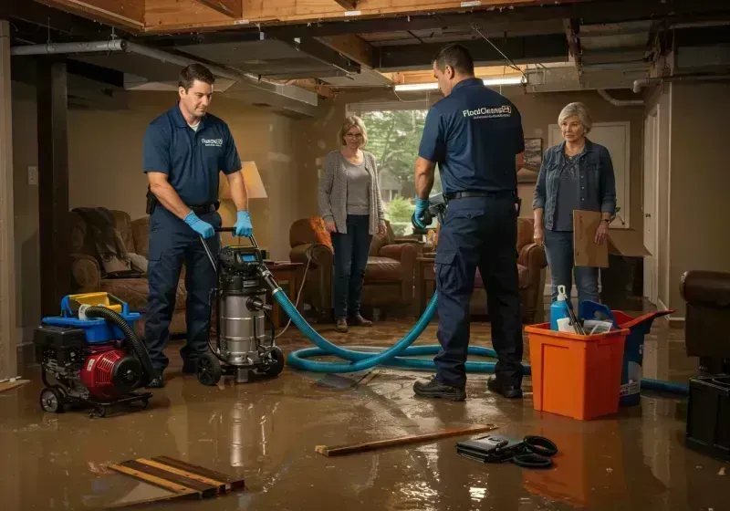 Basement Water Extraction and Removal Techniques process in Bowbells, ND