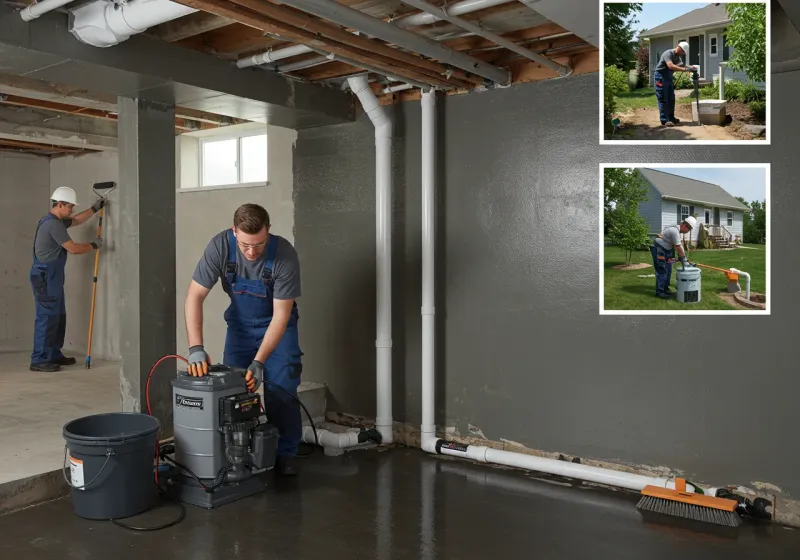 Basement Waterproofing and Flood Prevention process in Bowbells, ND